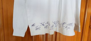 Polo Real Madrid Conmemorativo 2002-2003 Firmado