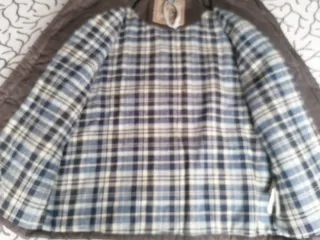 Abrigo Zara tipo Barbour