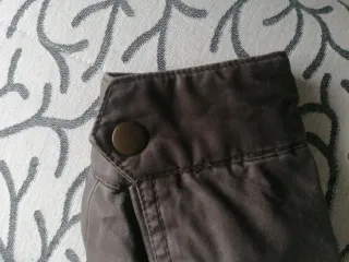 Abrigo Zara tipo Barbour