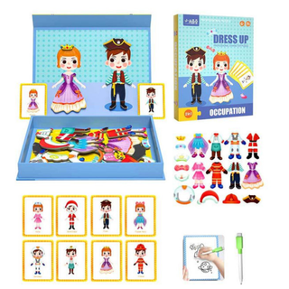 Juego Magnético Puzzle Personajes Imantado