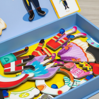 Juego Magnético Puzzle Personajes Imantado