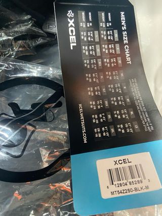 : Traje neopreno Xcel MT54Z2S0 Negro Talla M