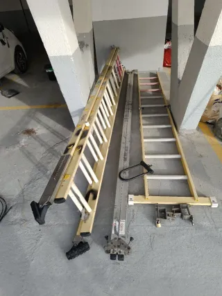 ESCALERAS ARIZONA GRANDE..PEQUEÑA Y UN BIPODE