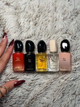 Set 5 Mini Perfumes Giorgio Armani Si