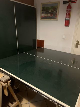 Mesa de ping pong plegable