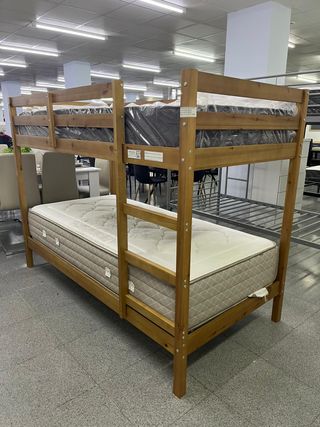 Litera individual NUEVA de madera