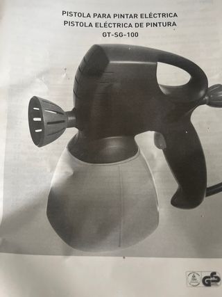 Pistola eléctrica de pintura para repuesto esta