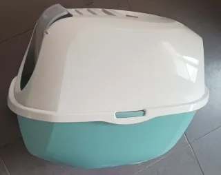 Arenero Caseta Gato con Filtro Anti-Olores