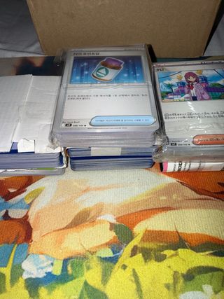 Lote 200 cartas Pokémon mixtas