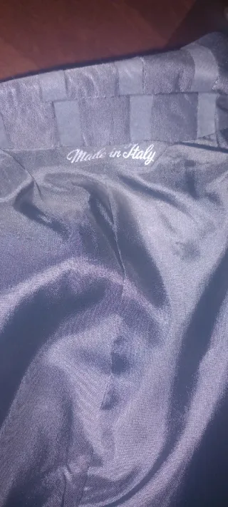 Completo elegante uomo nero Tagli 44