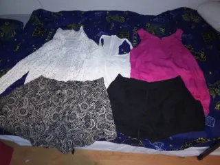 Lote de ropa de distintas marcas, de la talla S/M