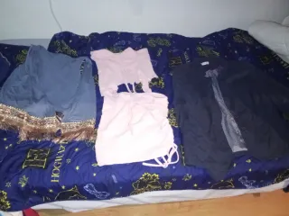 Lote de ropa de distintas marcas, de la talla S/M