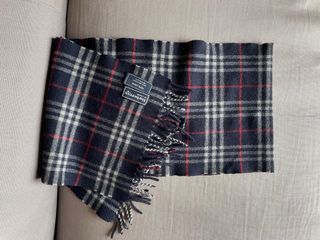 Bufanda Burberry Lana Tartán