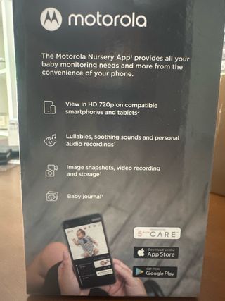 Motorola VM44 CONNECT Monitor Bebé Wi-Fi