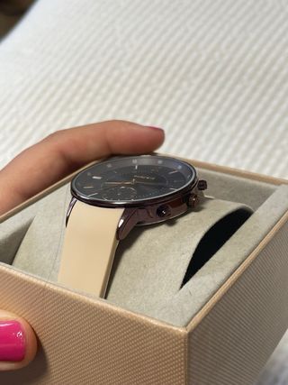 Reloj Parfois correa silicona rosa