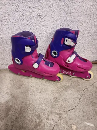 2 pares de patines en línea