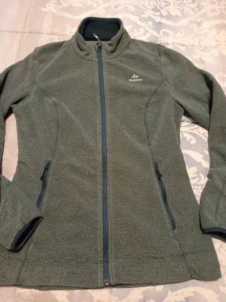Chaqueta polar Quechua montaña trekking cremallera