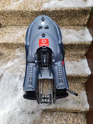 Silla bici niño azul