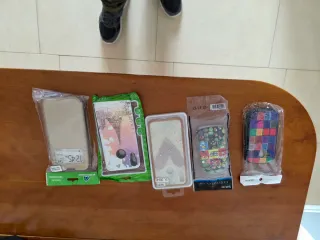 Lote de 5 fundas para móvil