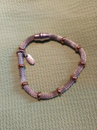 Pulsera Lotus Plata y Oro