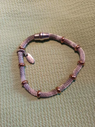 Pulsera Lotus Plata y Oro