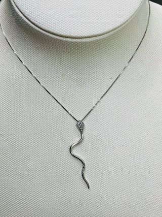 Gargantilla Serpiente Oro 18k Diamantes