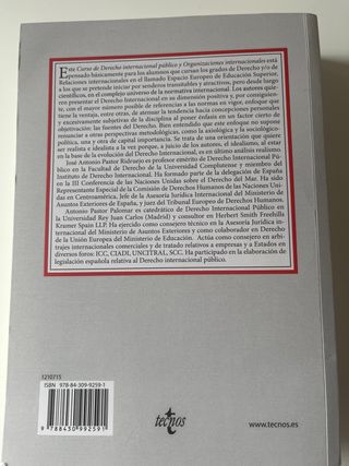 Curso de derecho internacional público y organi...