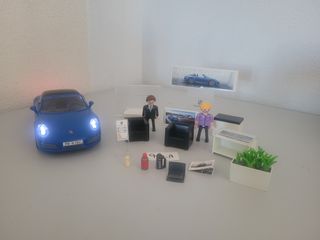 Porsche 911 Targa 4S Azul de Playmobil