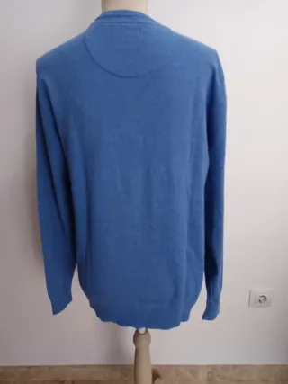 Jersey azul hombre