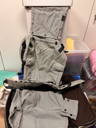 Marsupio Neko Grigio Nero