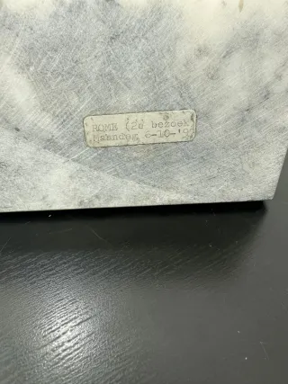 Figura Carruaje Romano Mármol