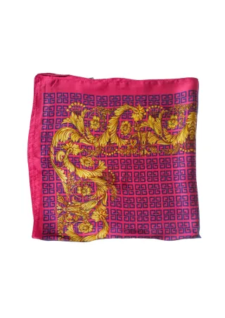 Sciarpa con logo, sciarpa rosa, sciarpa di lusso, sciarpe