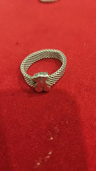 Anillo Tous Oso Plata