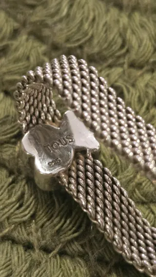 Anillo Tous Oso Plata