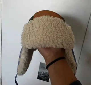 Gorro nieve niño (tipo aviador)