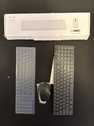 teclado y ratón inalámbricos K-06 2.4G