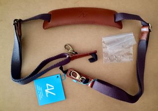 Cinturino in pelle per fotocamera 4V Lusso Large Top QR