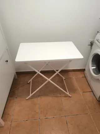 Mesa plegable Ikea blanca