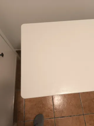 Mesa plegable Ikea blanca