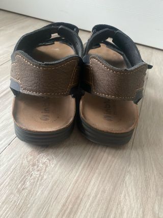 Sandali uomo InBlu marroni doppio strappo 45