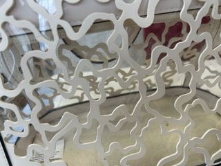 Bolso bandolera transparente beige