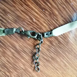 Collar con colgante de lupa-gafas diseño búho