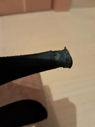 Zapatos tacón de ante marca Unisa talla 38