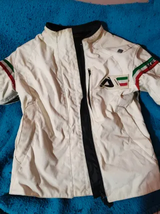 Chaqueta Moto Acerbis Blanca
