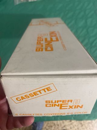 Super Cinexin 4 Cassettes S-8 Color