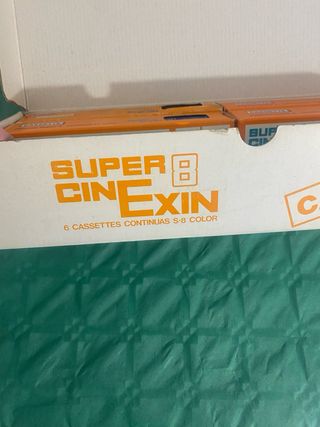 Super Cinexin 4 Cassettes S-8 Color