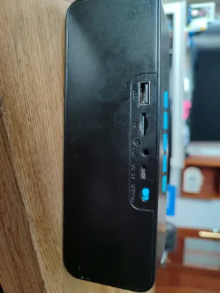 Altavoz Bluetooth Negro y Azul