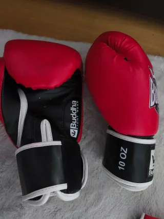 Guantes Boxeo Buddha + Accesorios
