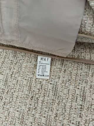 Americana MIA F beige con encaje