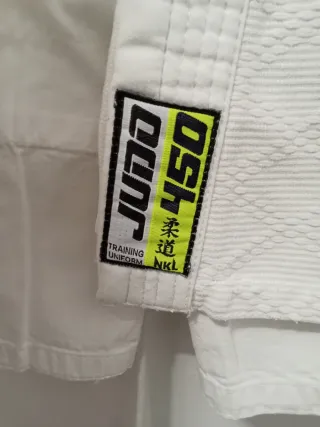 Traje de Judo Blanco Talla 150